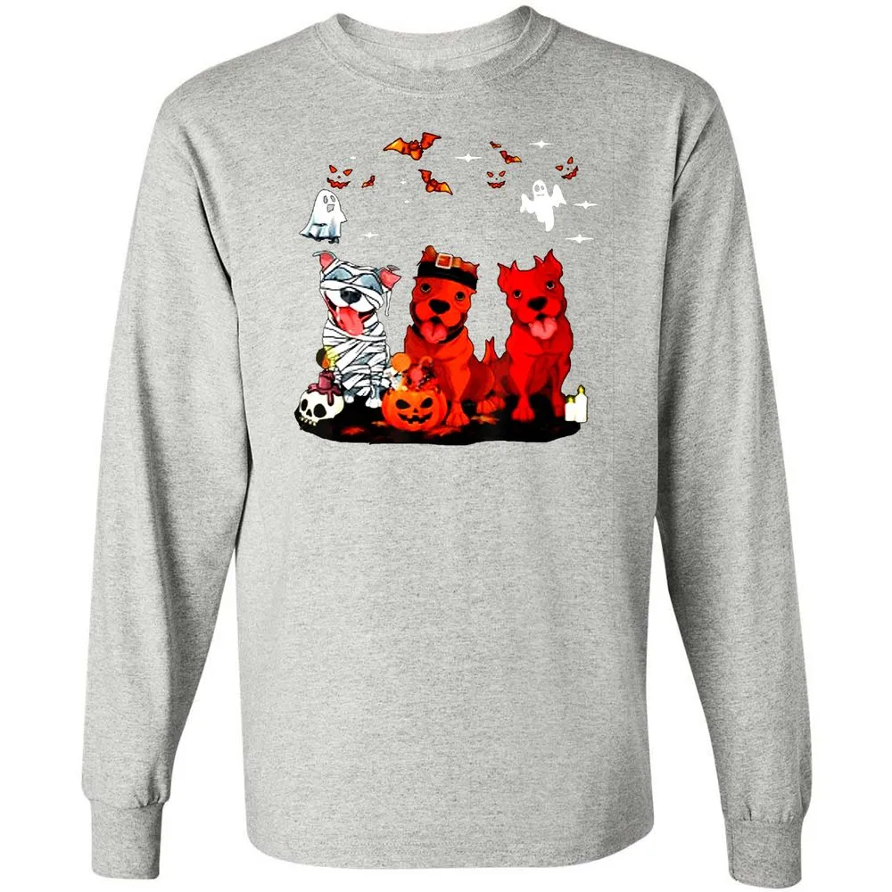 Long Sleeve T-Shirt - 6Y5MZUJM - Ash - 7