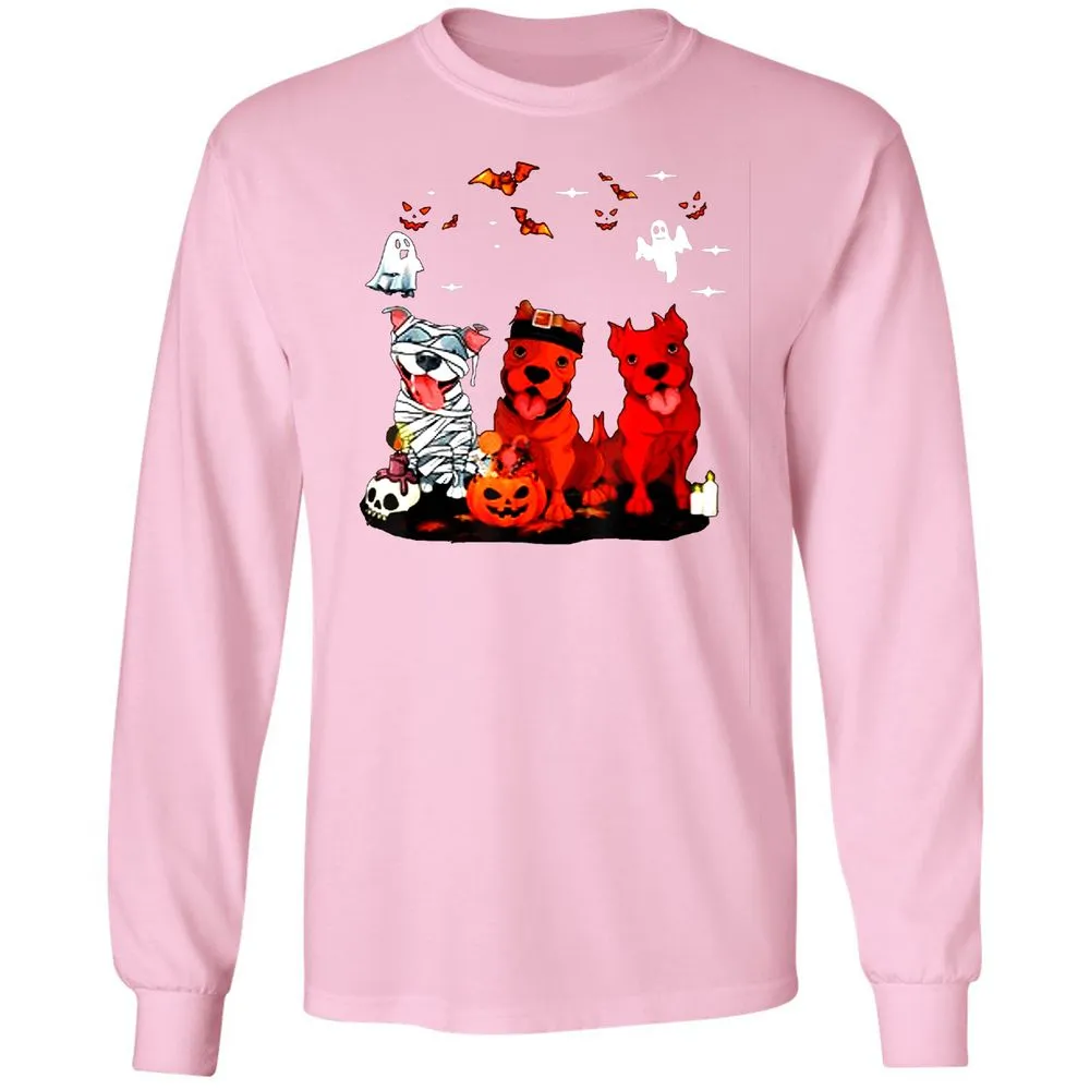 Long Sleeve T-Shirt - 6Y5MZUJM - Light Pink - 3