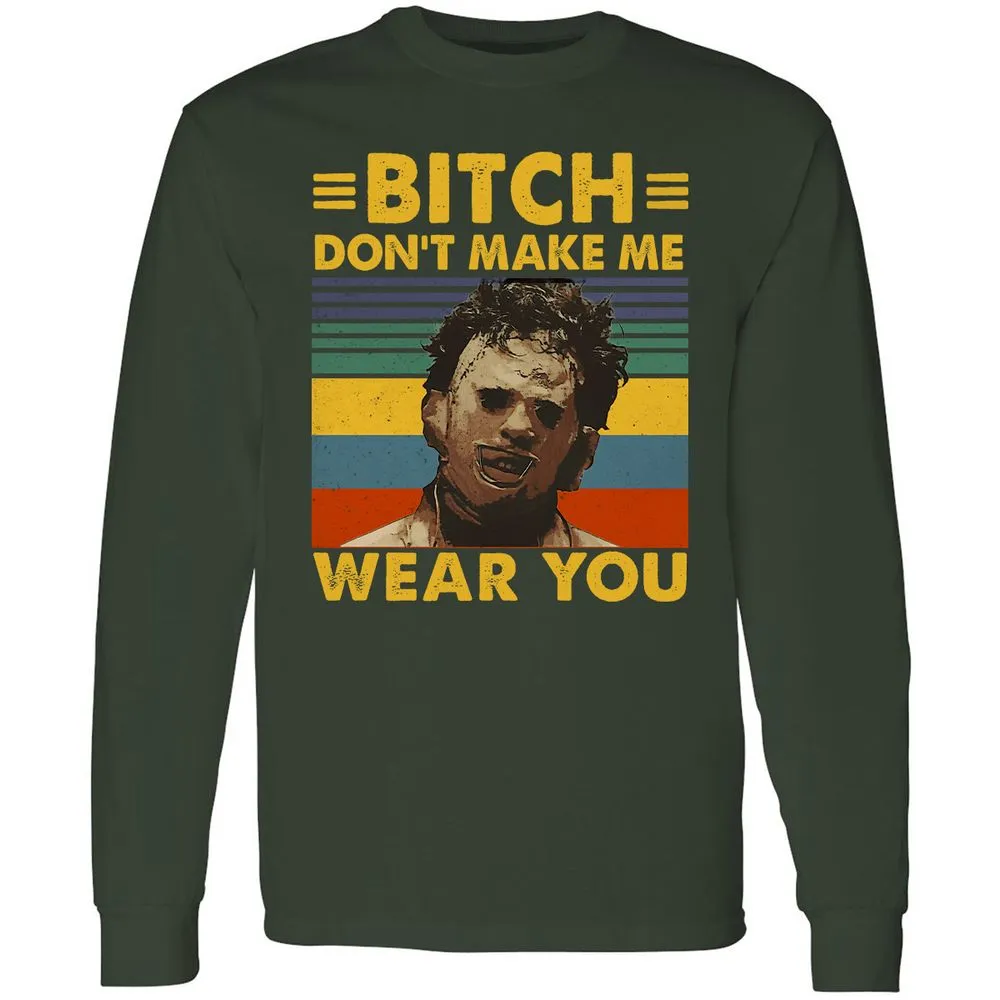 Long Sleeve T-Shirt - FQAFXGGW - Forest Green - 4