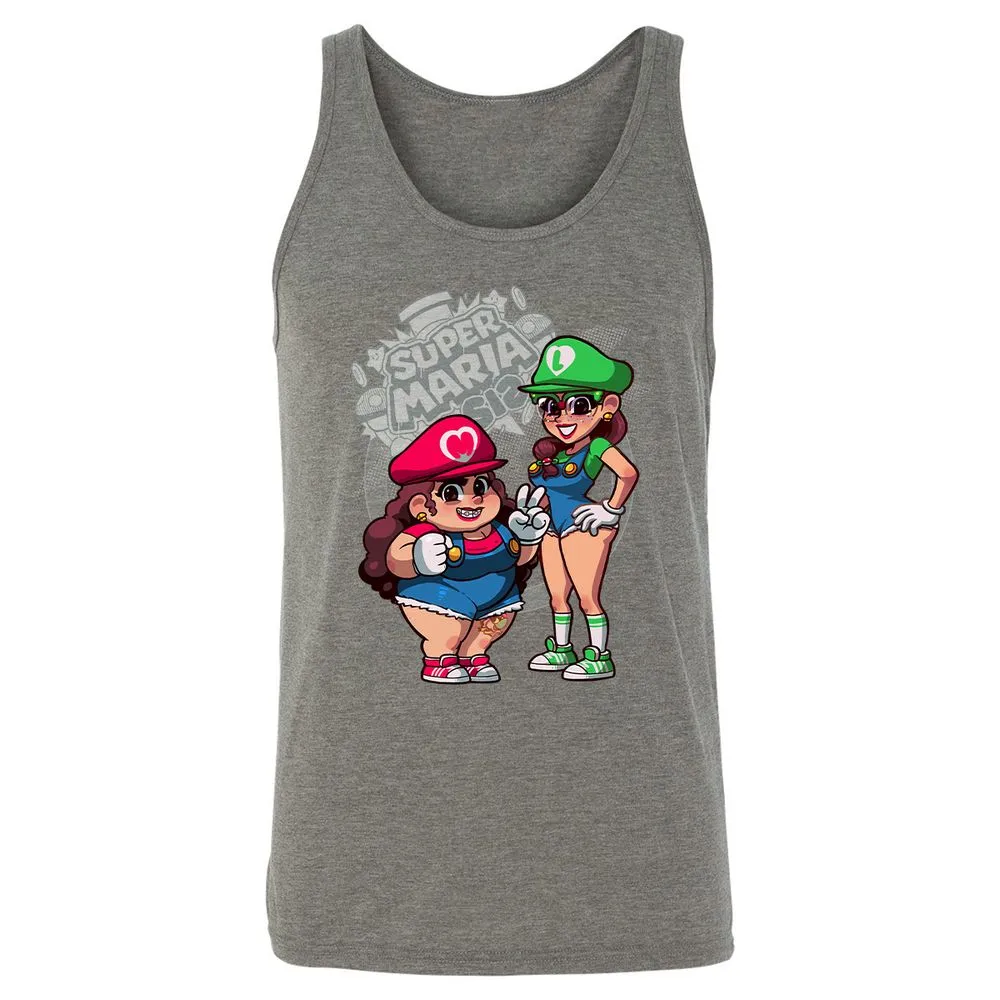 Unisex Jersey Tank - N9XXXAA5 - Grey Triblend - 8