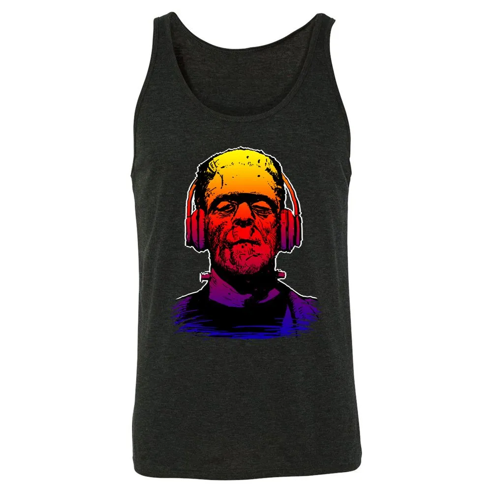 Unisex Jersey Tank - LTKFZD1B - Charcoal Black Triblend - 5