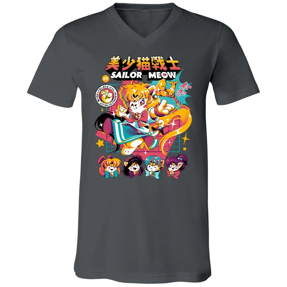 Unisex V-Neck T-Shirt - 2JX55DXD - Asphalt - 12