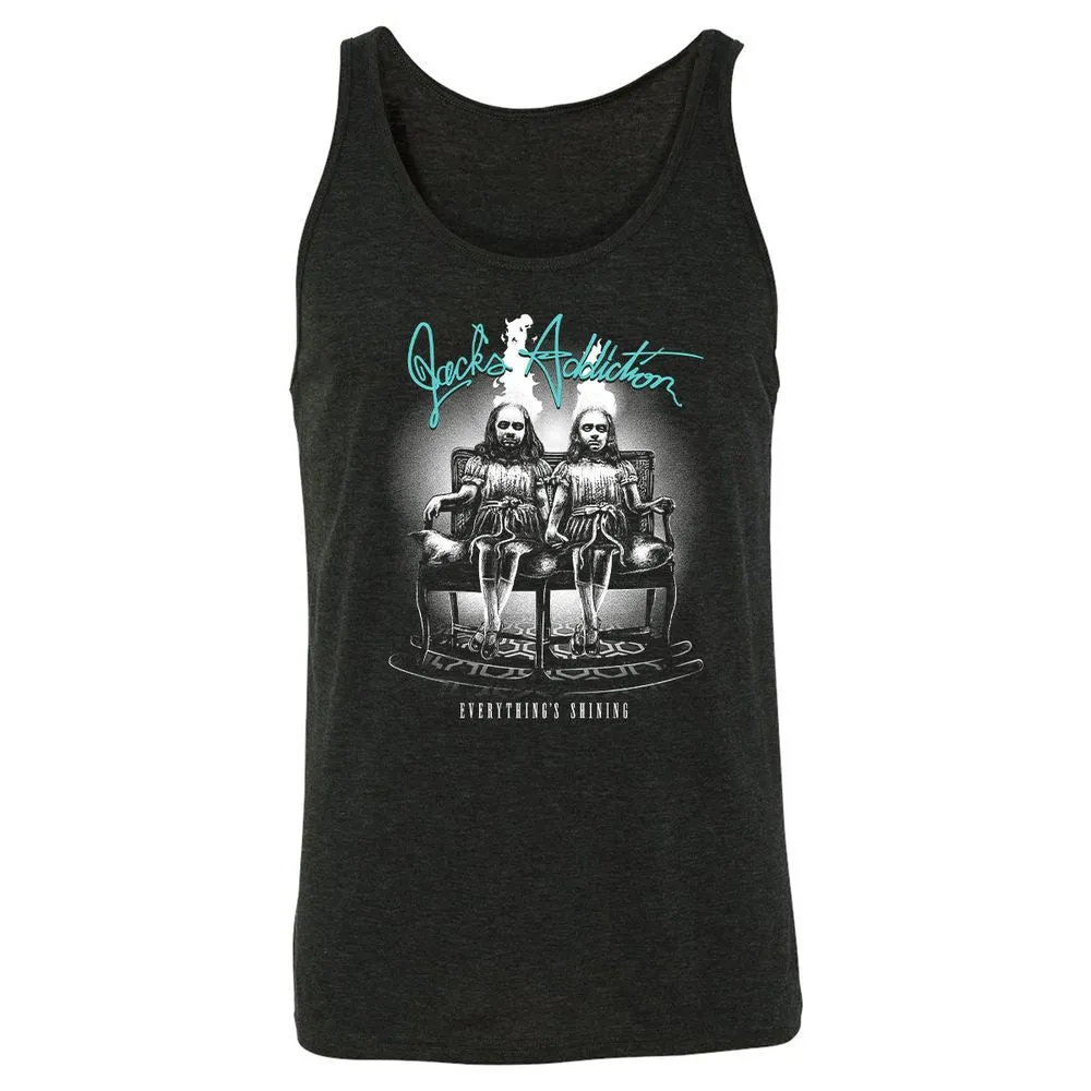 Unisex Jersey Tank - 81G2XK4N - Charcoal Black Triblend - 5