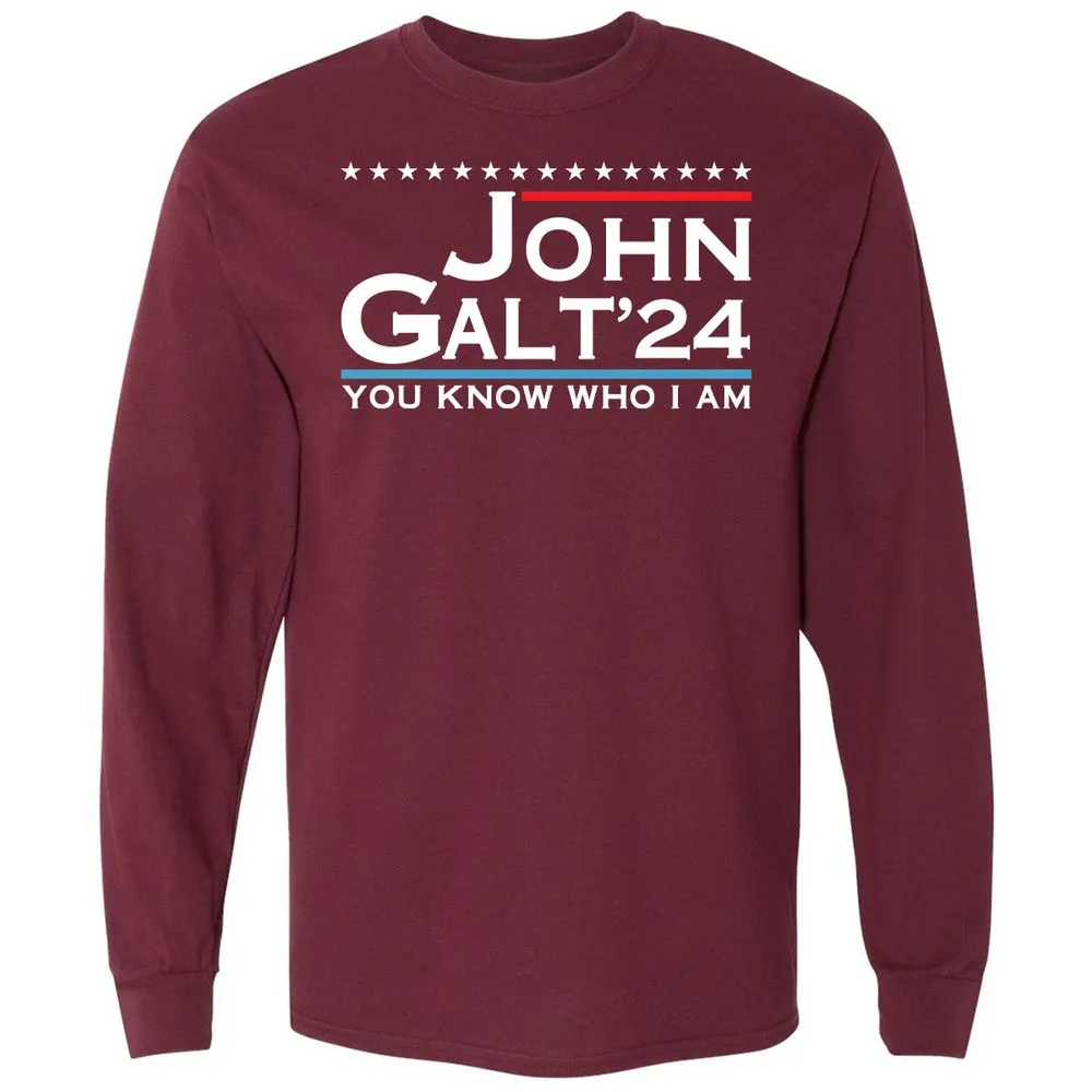 Long Sleeve T-Shirt - CC7VZ52Y - Maroon - 11