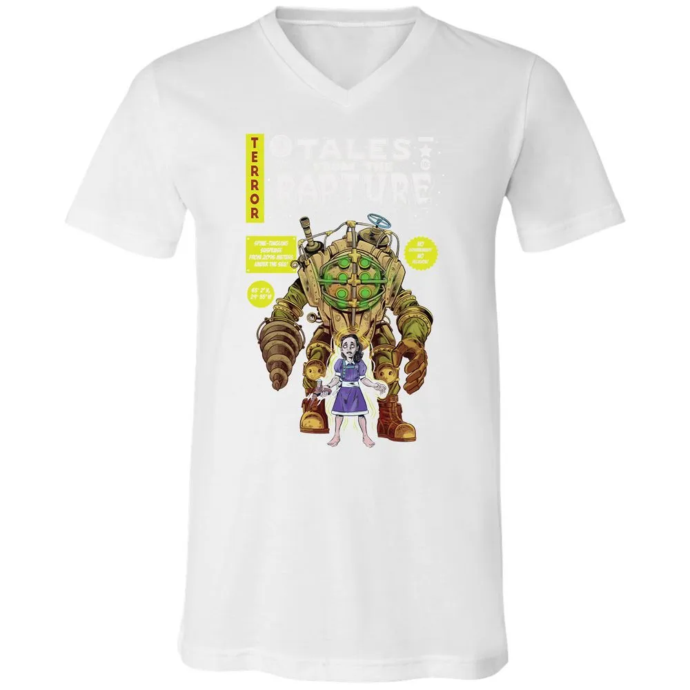 Unisex V-Neck T-Shirt - 3Y83WHEP - White - 5