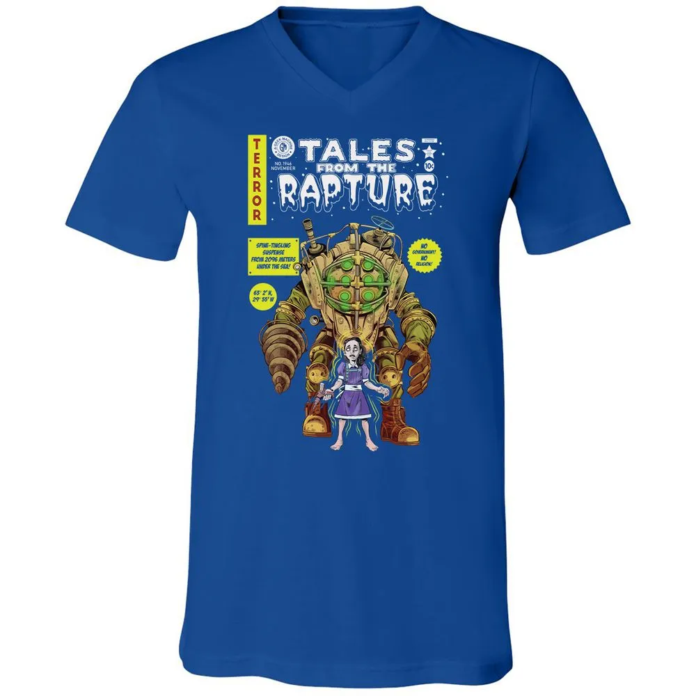 Unisex V-Neck T-Shirt - 3Y83WHEP - True Royal - 4