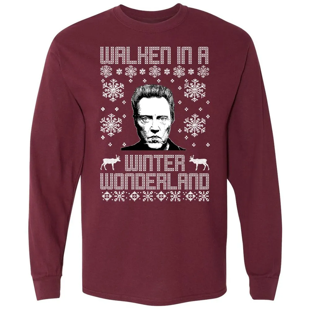 Long Sleeve T-Shirt - 9R2WHQCR - Maroon - 11