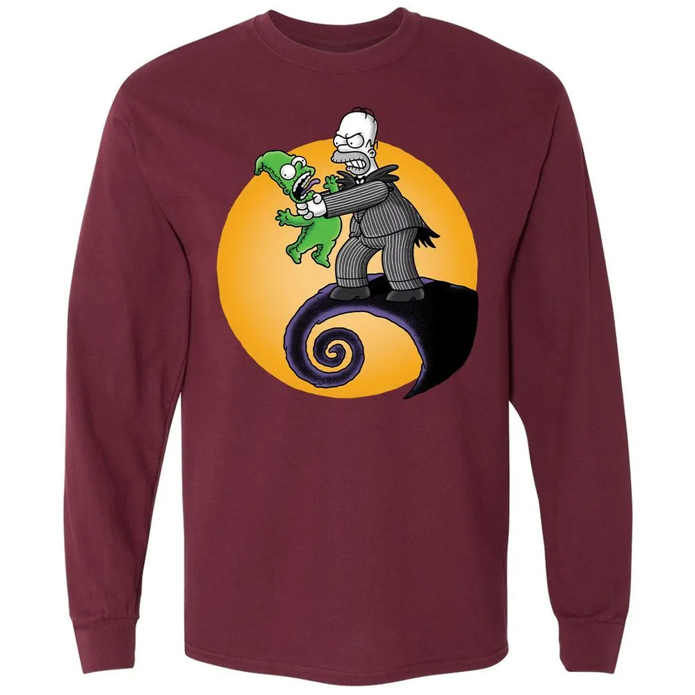Long Sleeve T-Shirt - GVS239M4 - Maroon - 11