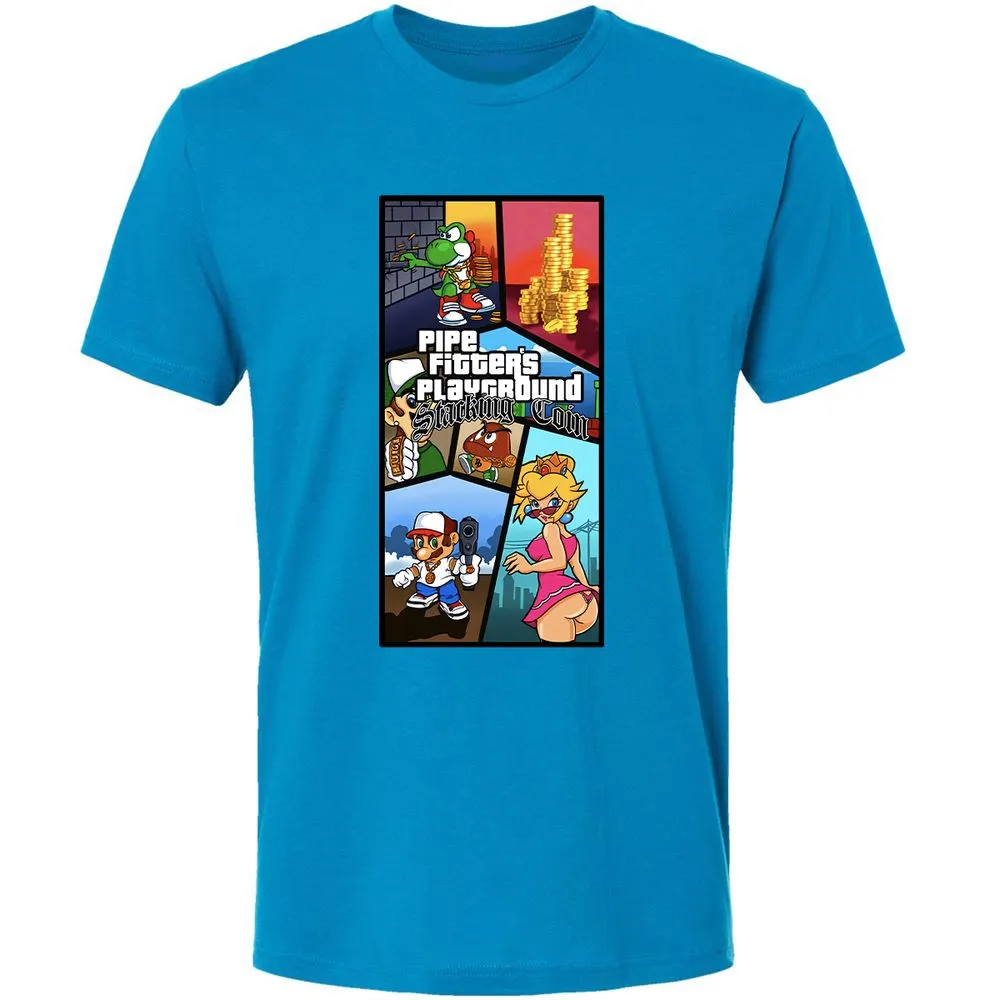 Premium Unisex T-Shirt - QYHBE7C9 - Turquoise - 16