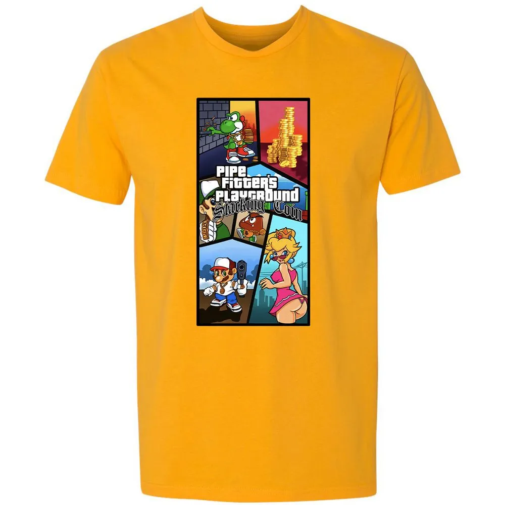 Premium Unisex T-Shirt - QYHBE7C9 - Gold - 12