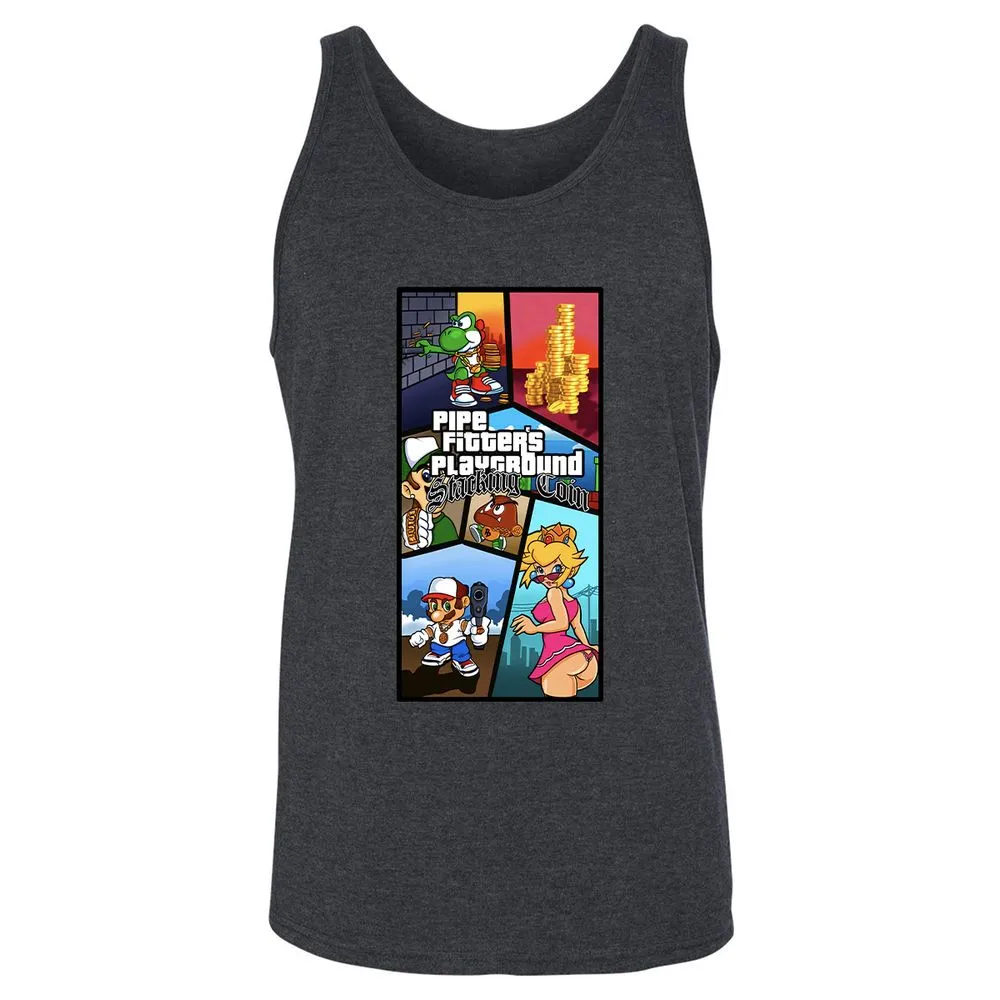 Unisex Jersey Tank - MXWF4QEN - Dark Grey Heather - 6