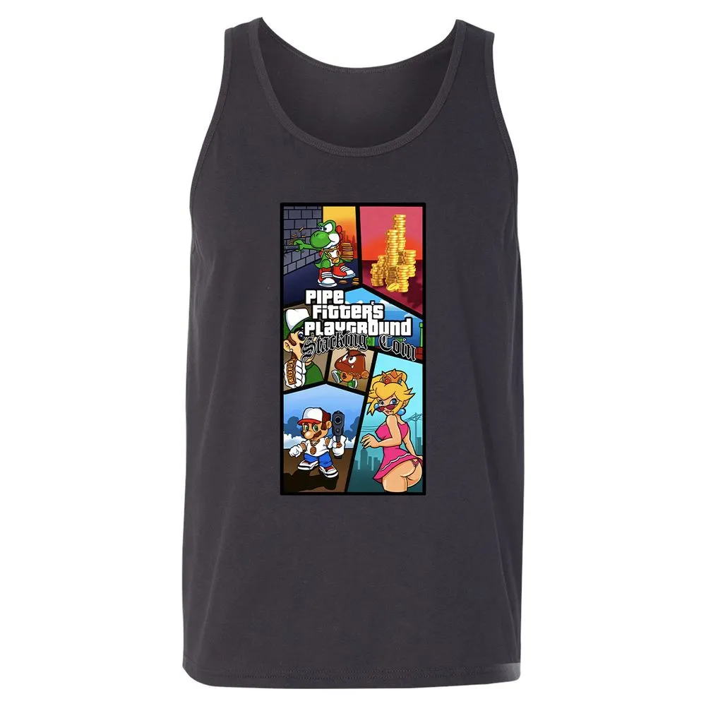 Unisex Jersey Tank - MXWF4QEN - Dark Grey - 7