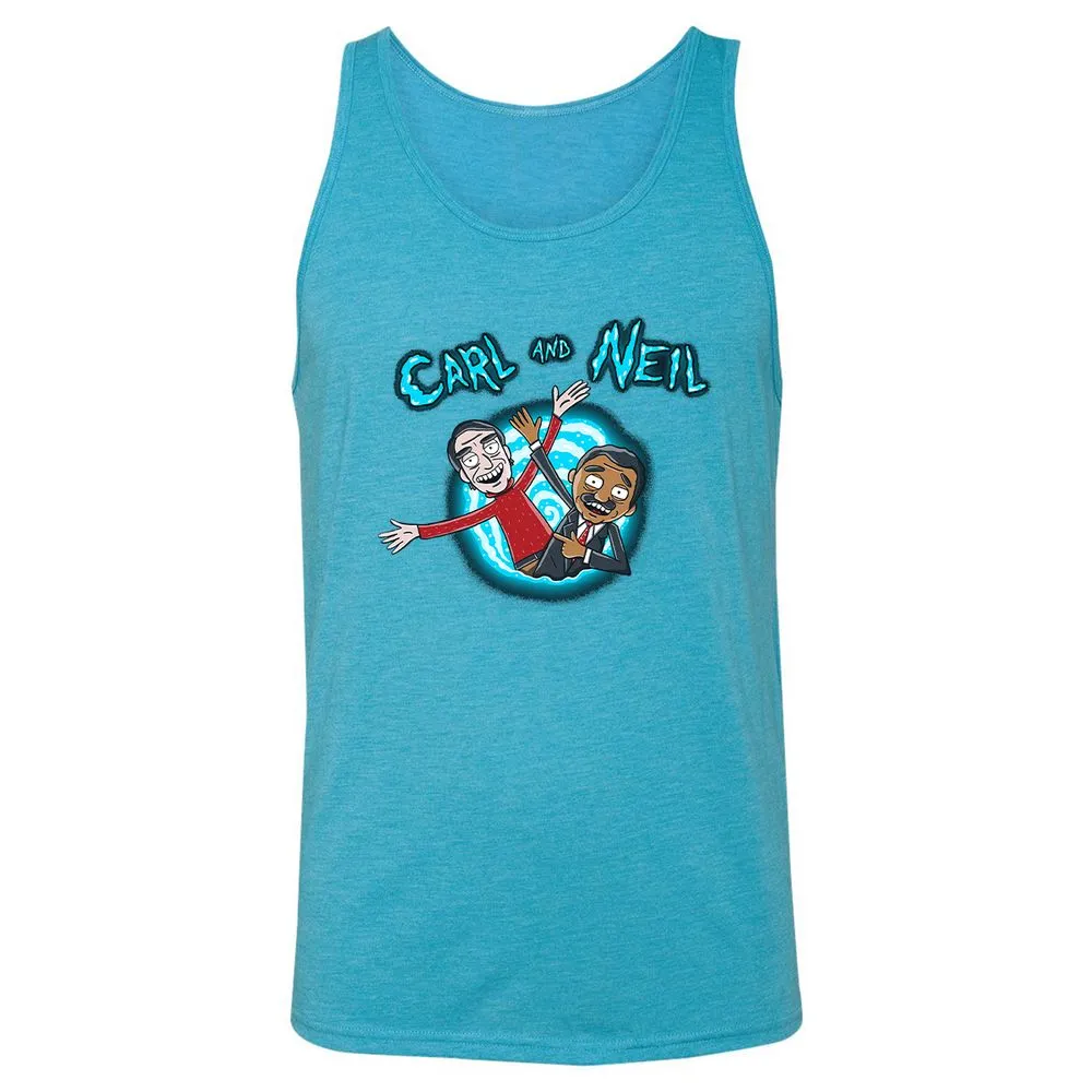 Unisex Jersey Tank - 172H3D7D - Aqua Triblend - 3