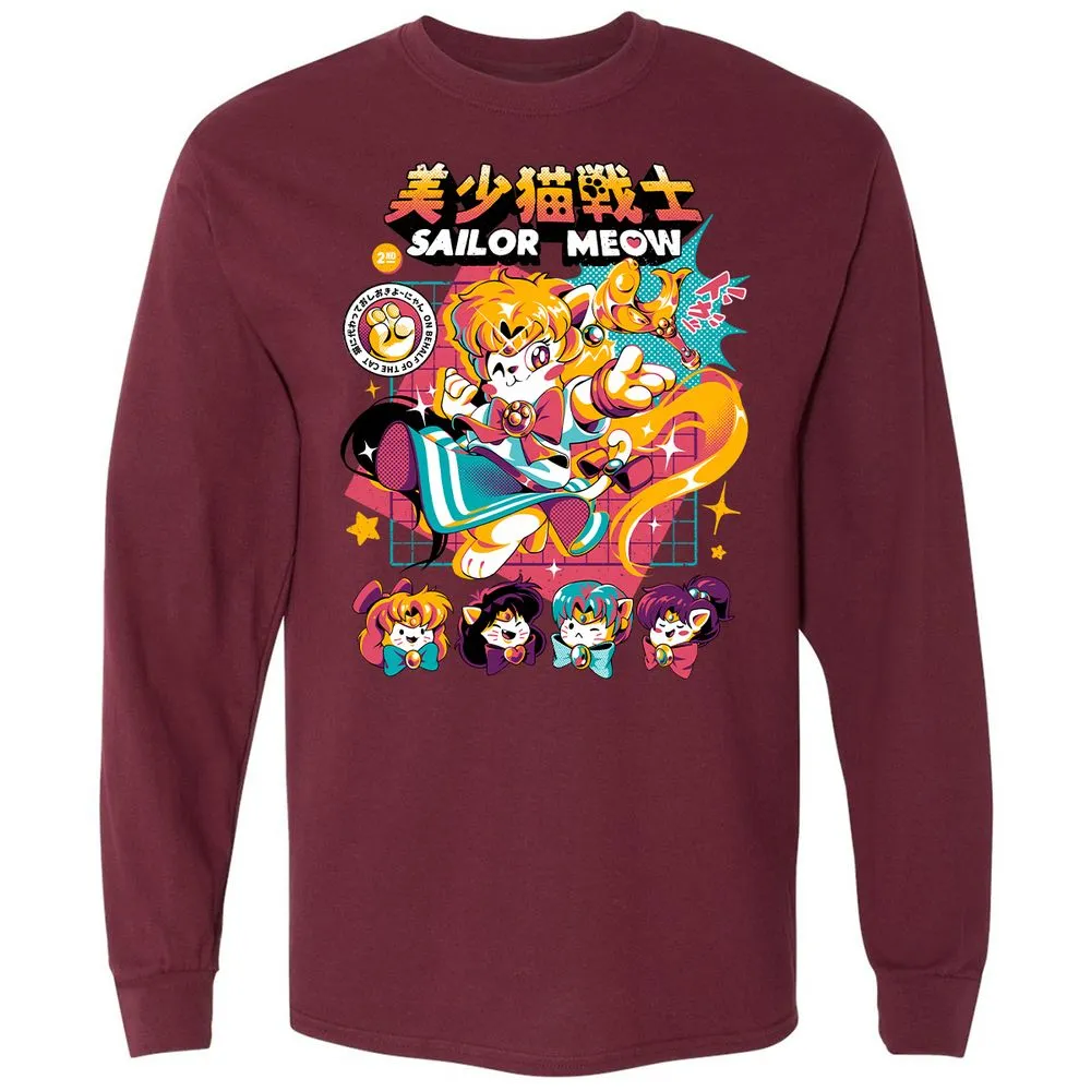 Long Sleeve T-Shirt - 3NFUD4CA - Maroon - 11