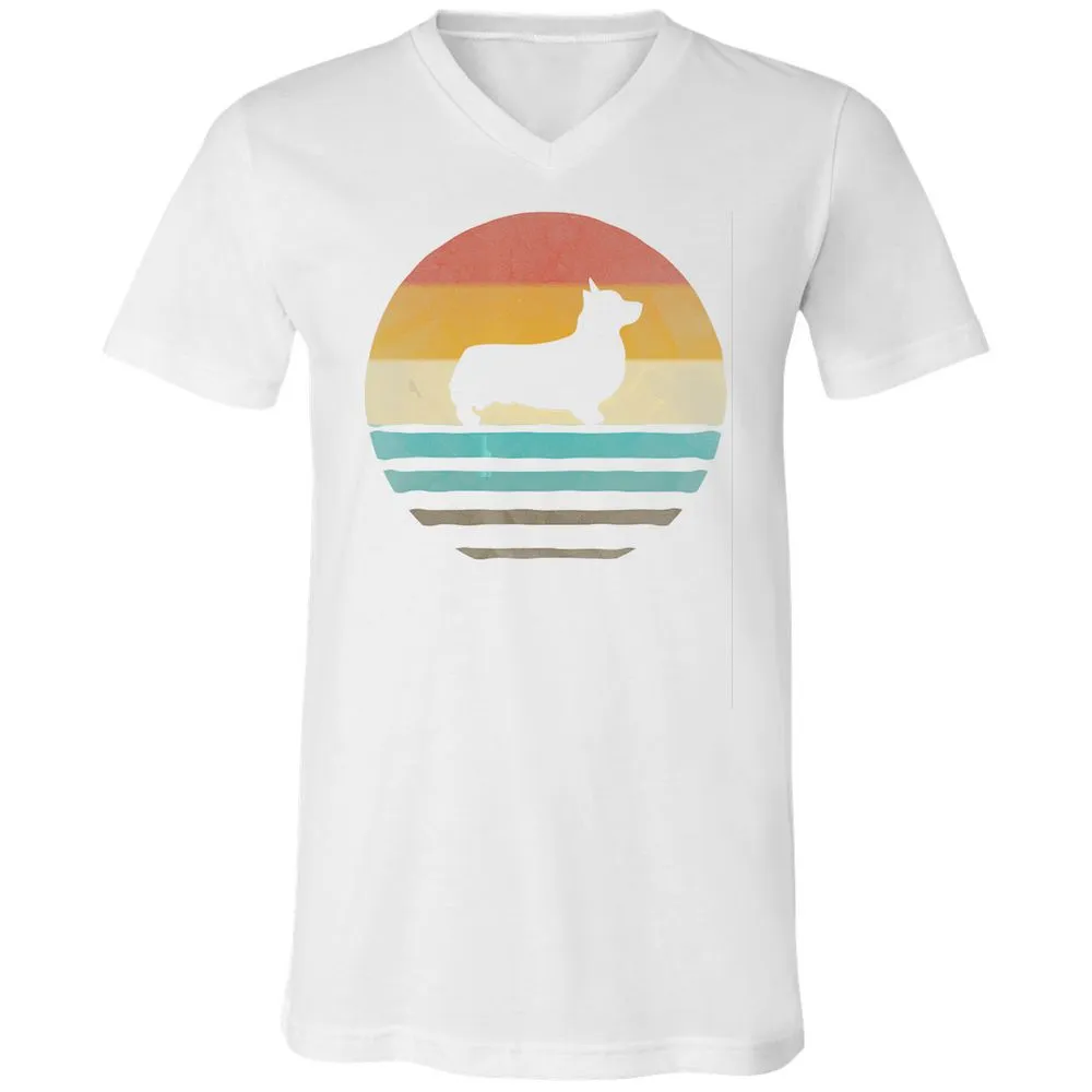 Unisex V-Neck T-Shirt - SUWBVP15 - White - 5