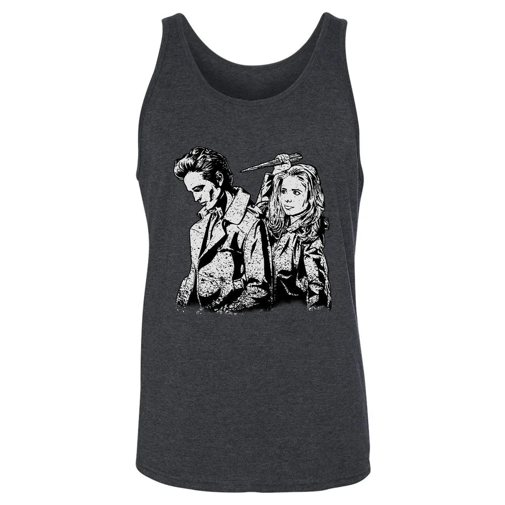 Unisex Jersey Tank - M2FPXRNW - Dark Grey Heather - 6