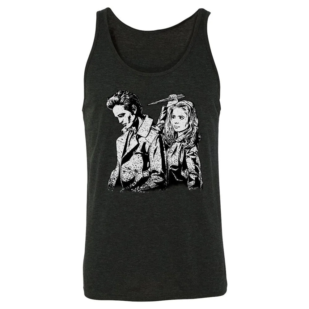 Unisex Jersey Tank - M2FPXRNW - Charcoal Black Triblend - 5