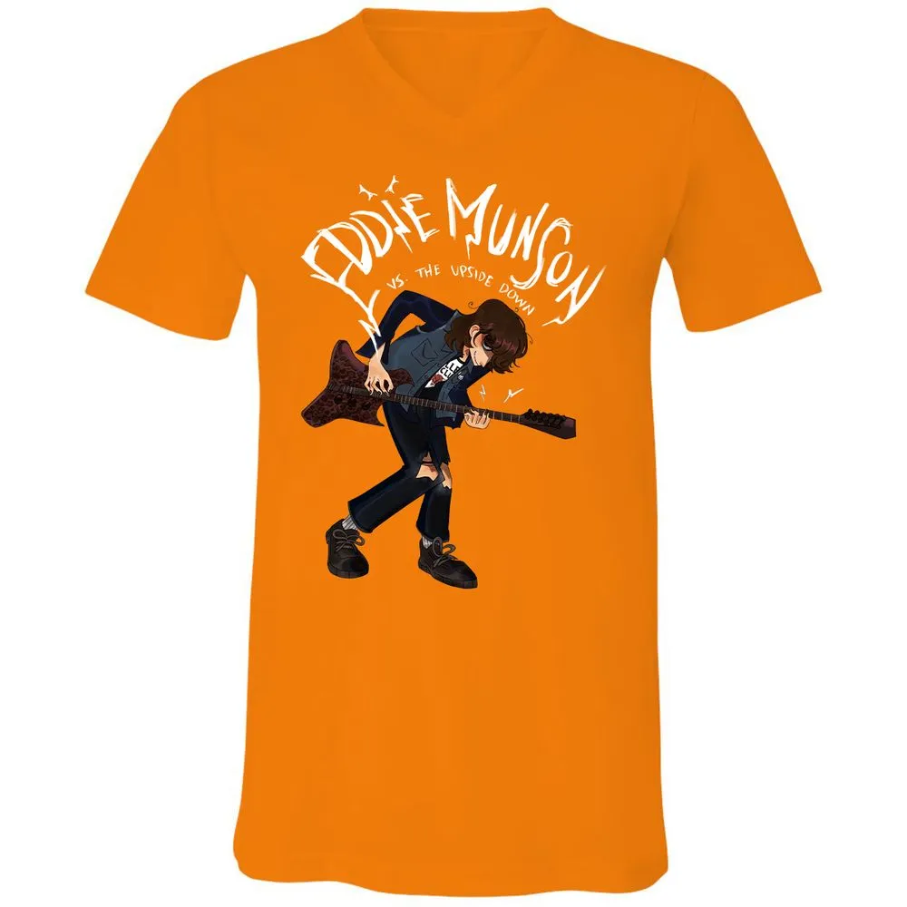 Unisex V-Neck T-Shirt - MAWNN1PX - Orange - 11