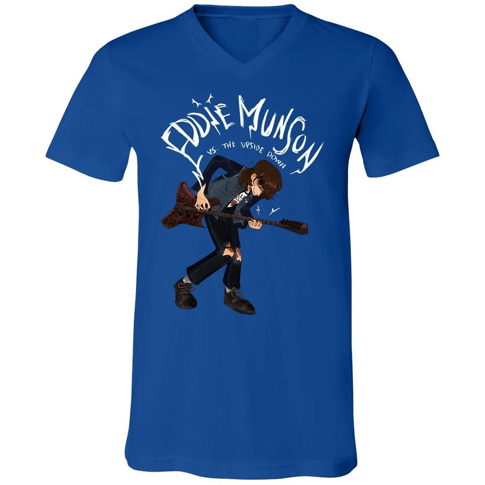 Unisex V-Neck T-Shirt - MAWNN1PX - True Royal - 4