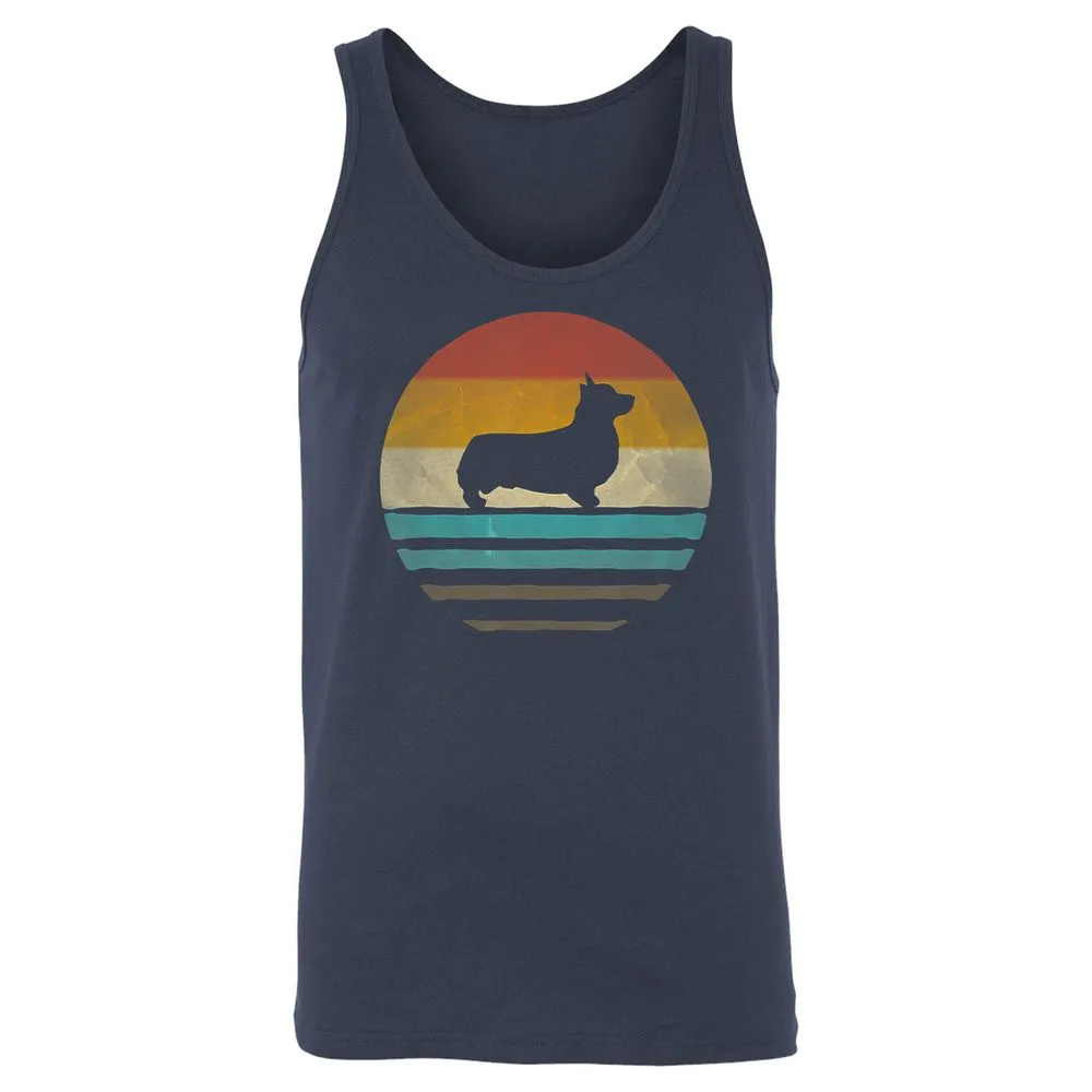 Unisex Jersey Tank - 3SFPAQL4 - Navy - 2