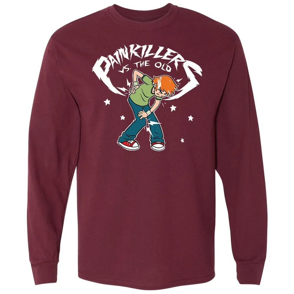 Long Sleeve T-Shirt - Y1E9FEEN - Maroon - 11