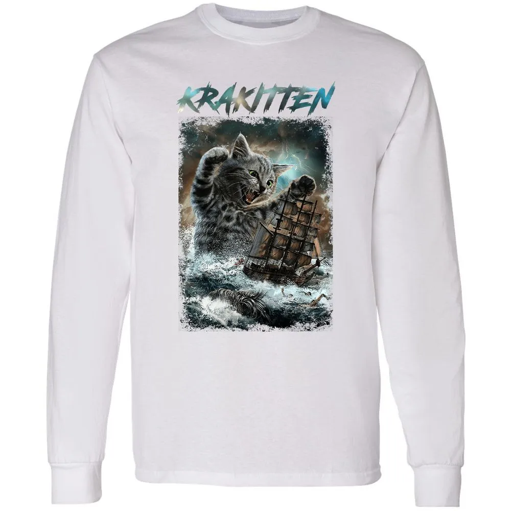 Long Sleeve T-Shirt - U99XET3C - White - 5