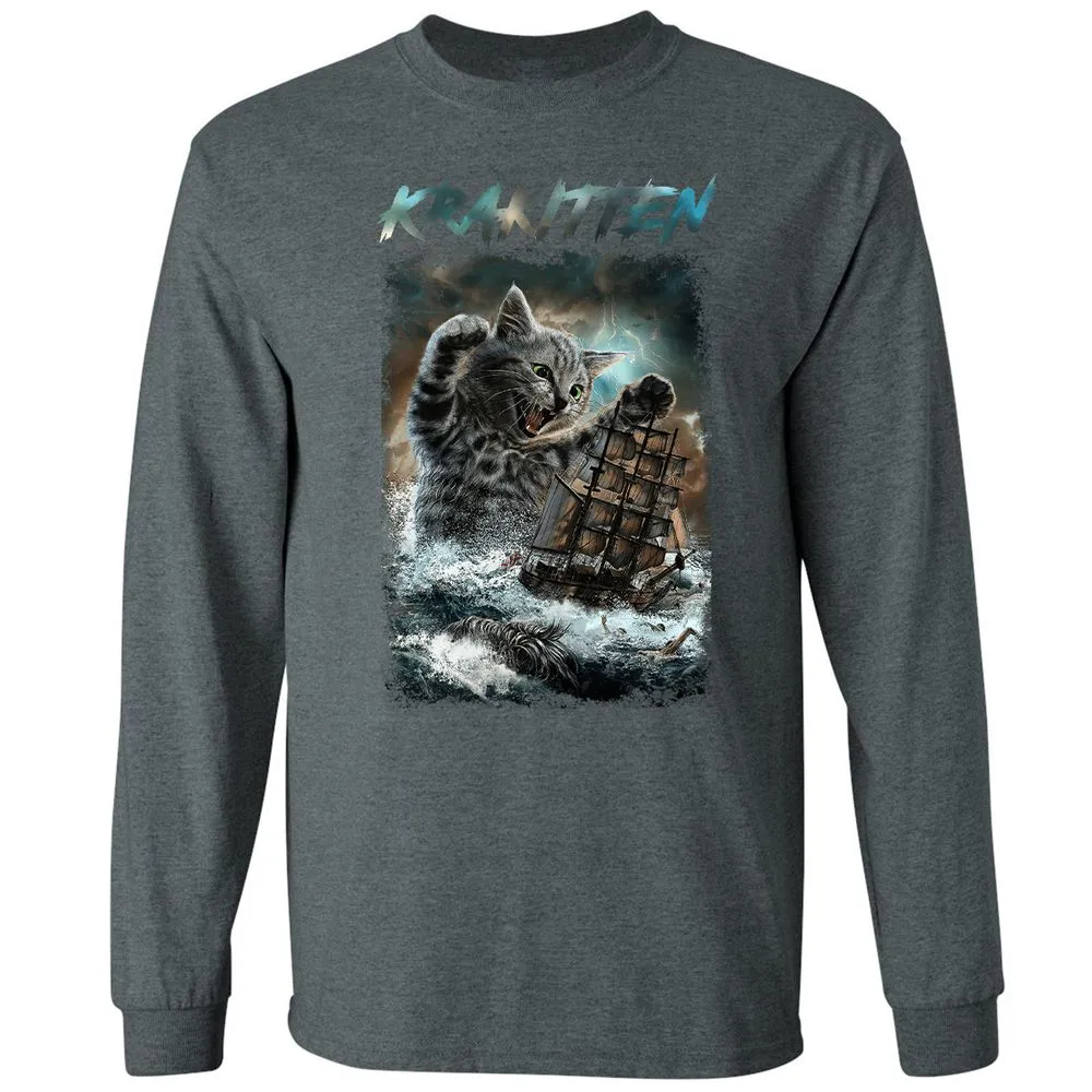 Long Sleeve T-Shirt - U99XET3C - Dark Heather - 15