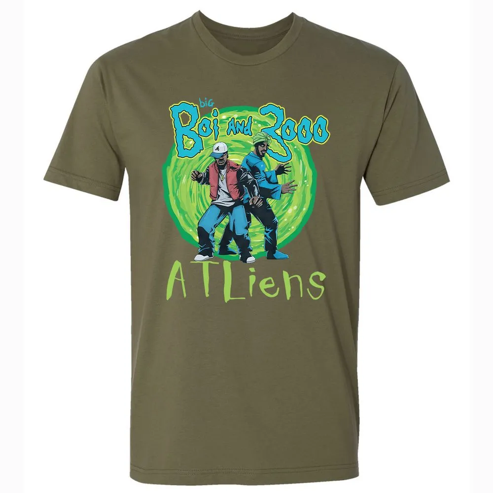 Premium Unisex T-Shirt - U5Y6QUHY - Military Green - 5