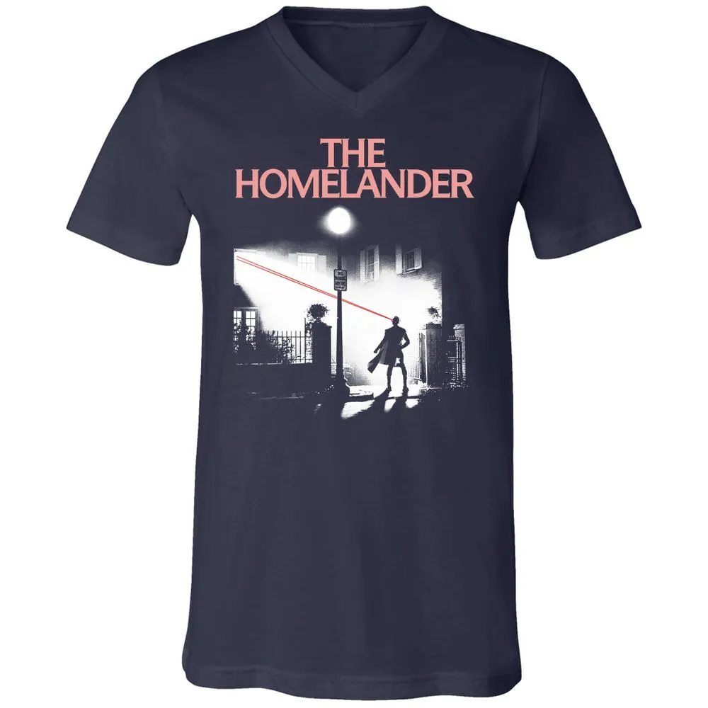 Unisex V-Neck T-Shirt - DDU3LFH3 - Navy - 2