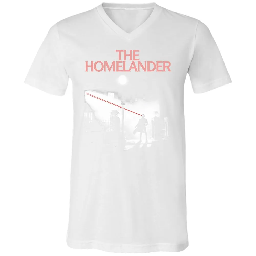 Unisex V-Neck T-Shirt - DDU3LFH3 - White - 5