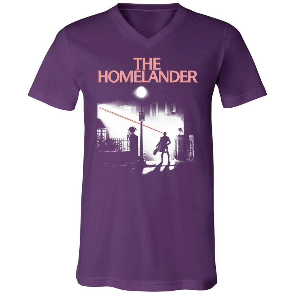 Unisex V-Neck T-Shirt - DDU3LFH3 - Team Purple - 9