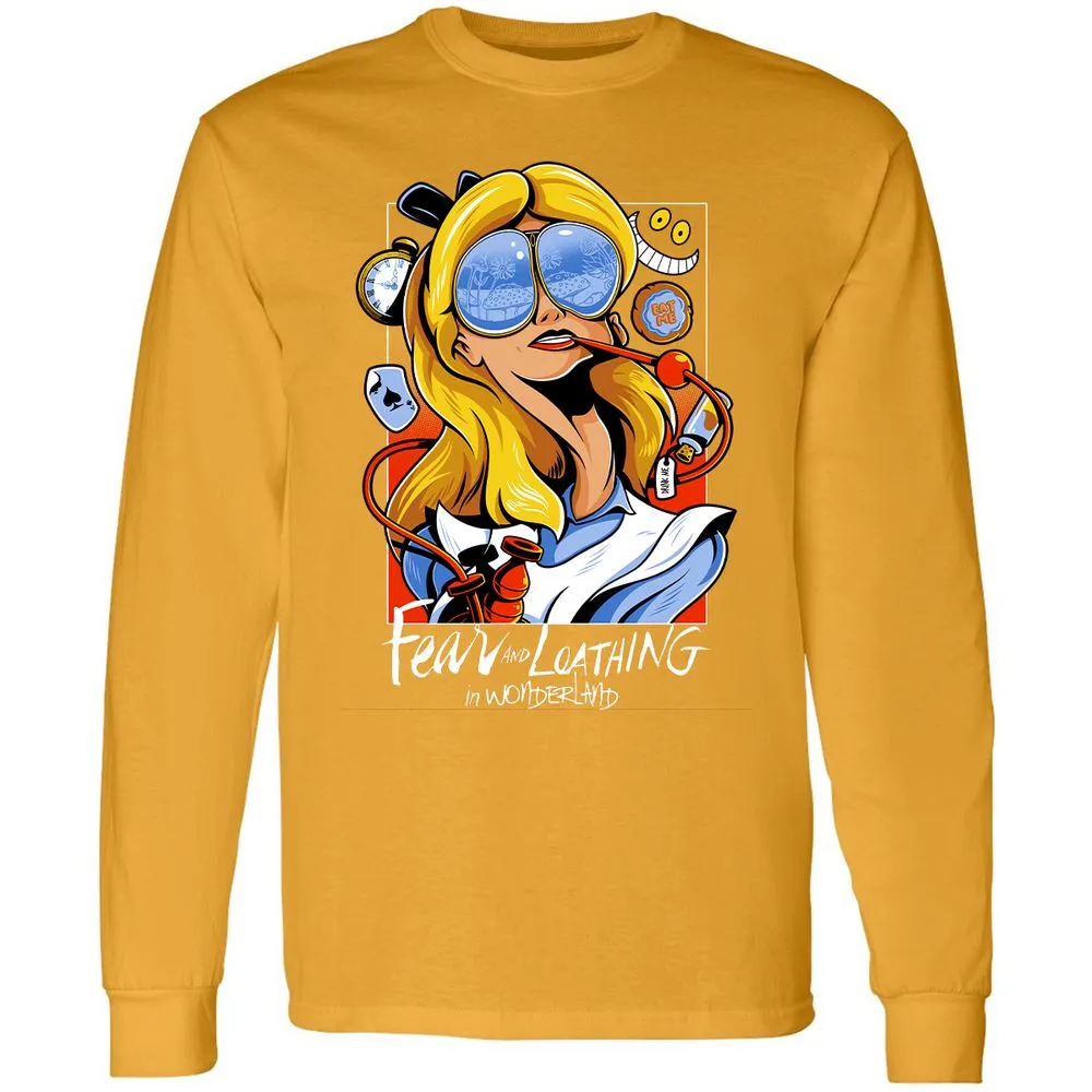 Long Sleeve T-Shirt - GC29Q91A - Gold - 9