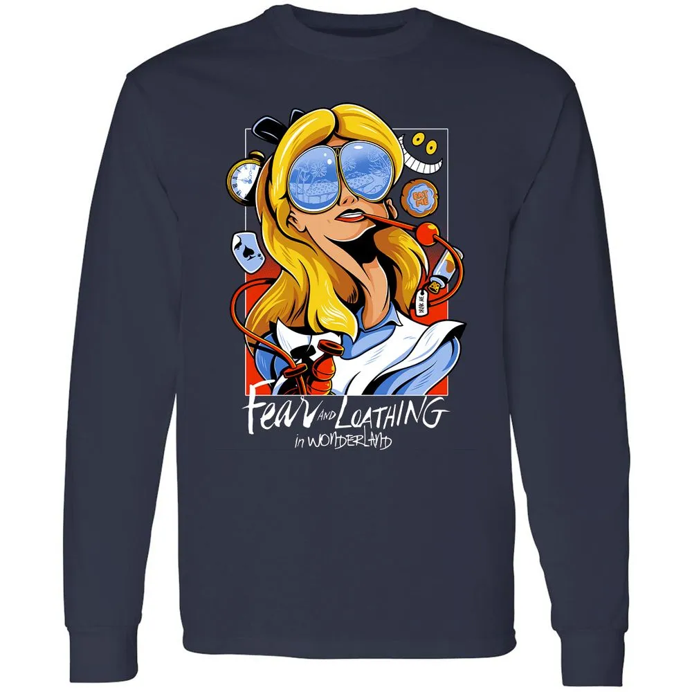 Long Sleeve T-Shirt - GC29Q91A - Navy - 2