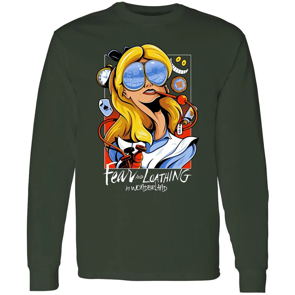 Long Sleeve T-Shirt - GC29Q91A - Forest Green - 4