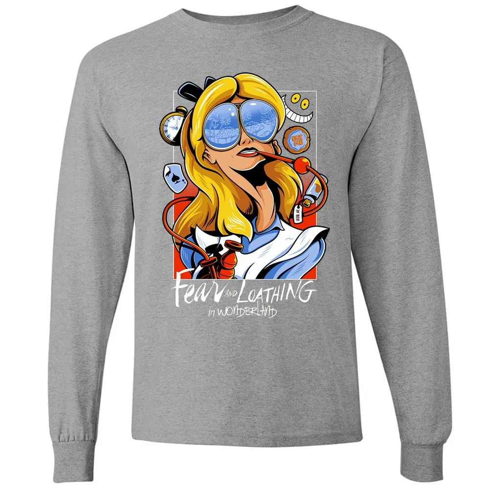 Long Sleeve T-Shirt - GC29Q91A - Graphite Heather - 6