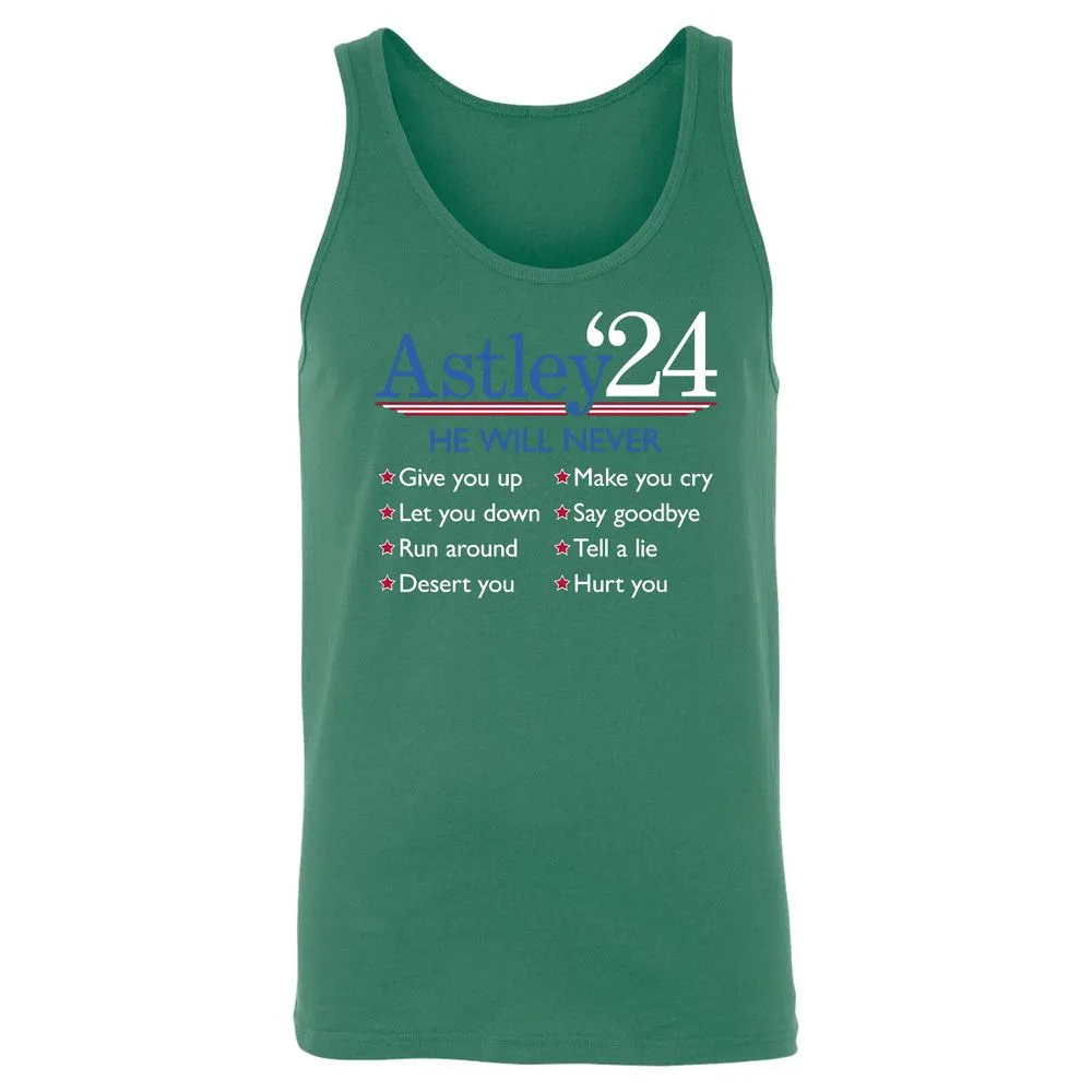 Unisex Jersey Tank - 1BS6X2M8 - Kelly - 9