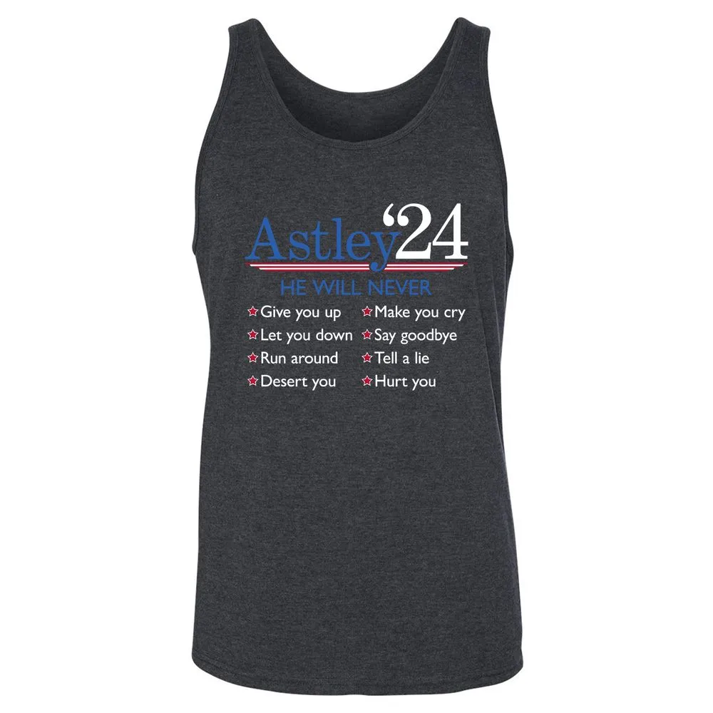 Unisex Jersey Tank - 1BS6X2M8 - Dark Grey Heather - 6