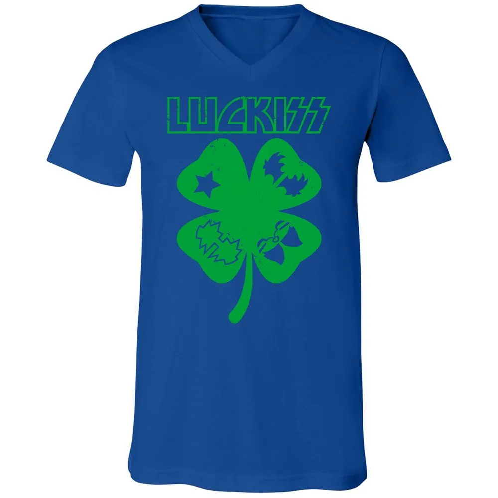Unisex V-Neck T-Shirt - JGV3FVTM - True Royal - 4
