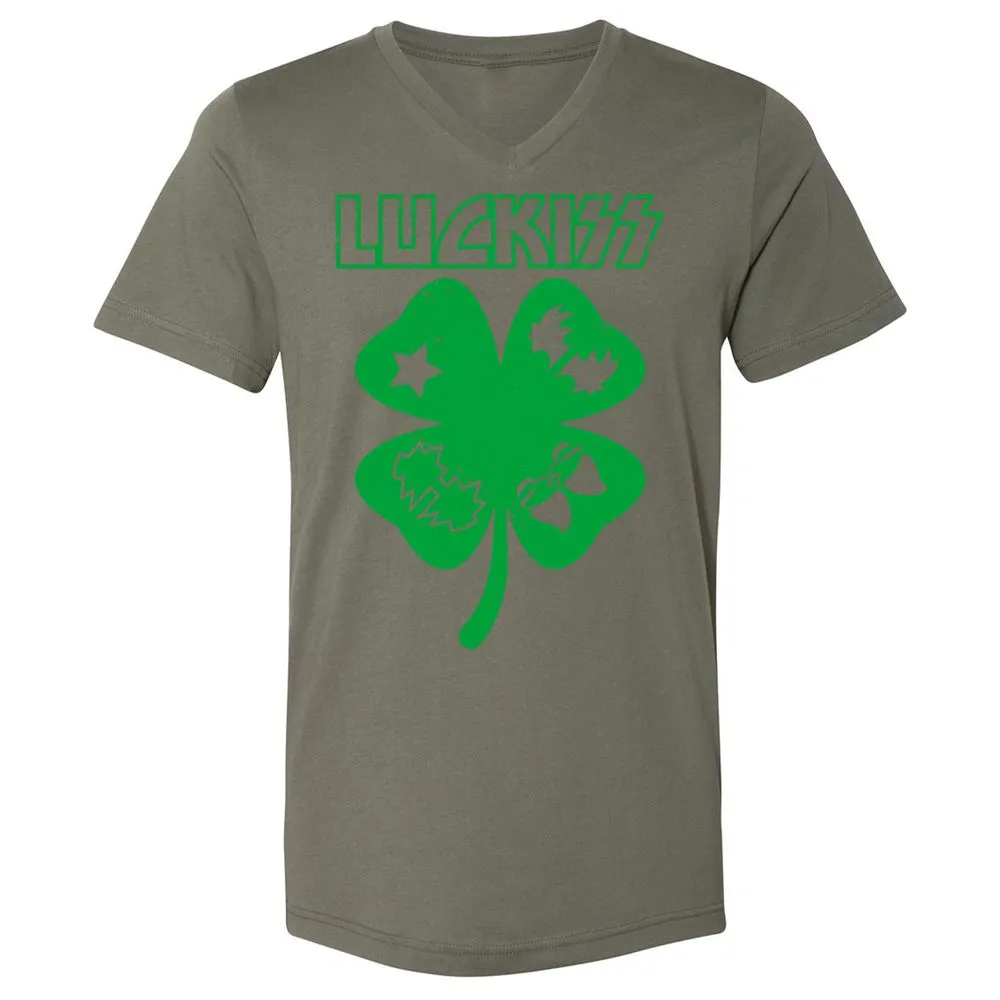 Unisex V-Neck T-Shirt - JGV3FVTM - Military Green - 10