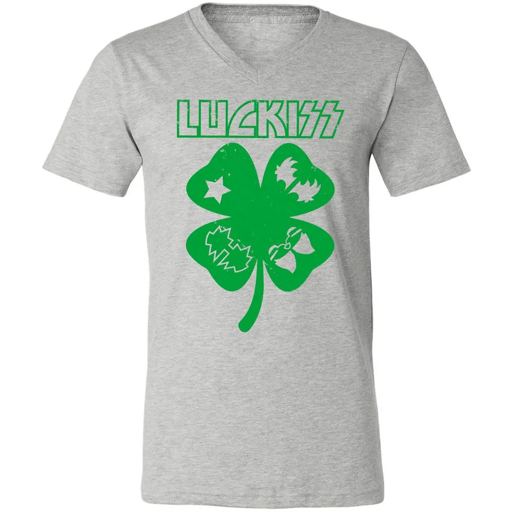 Unisex V-Neck T-Shirt - JGV3FVTM - Athletic Heather - 7