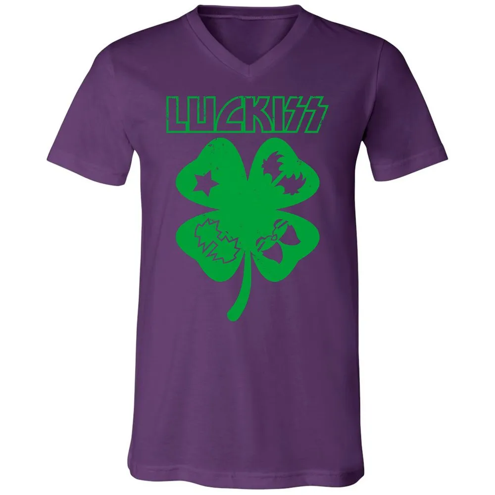 Unisex V-Neck T-Shirt - JGV3FVTM - Team Purple - 9