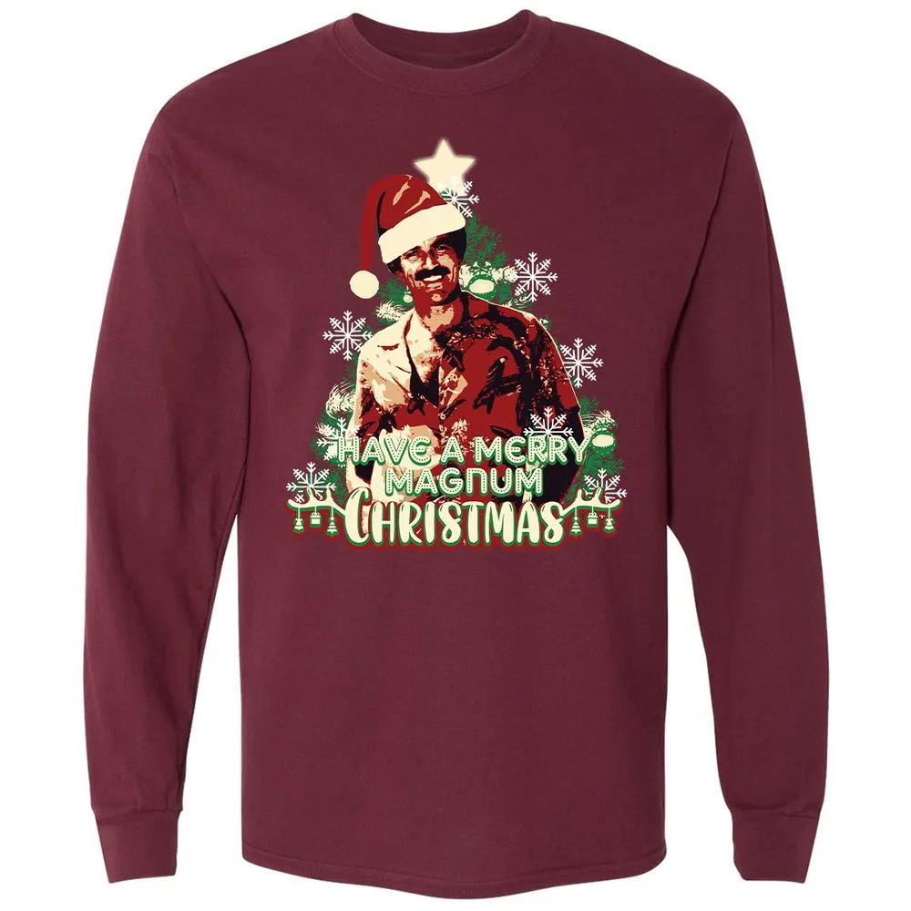 Long Sleeve T-Shirt - HFB412XZ - Maroon - 11