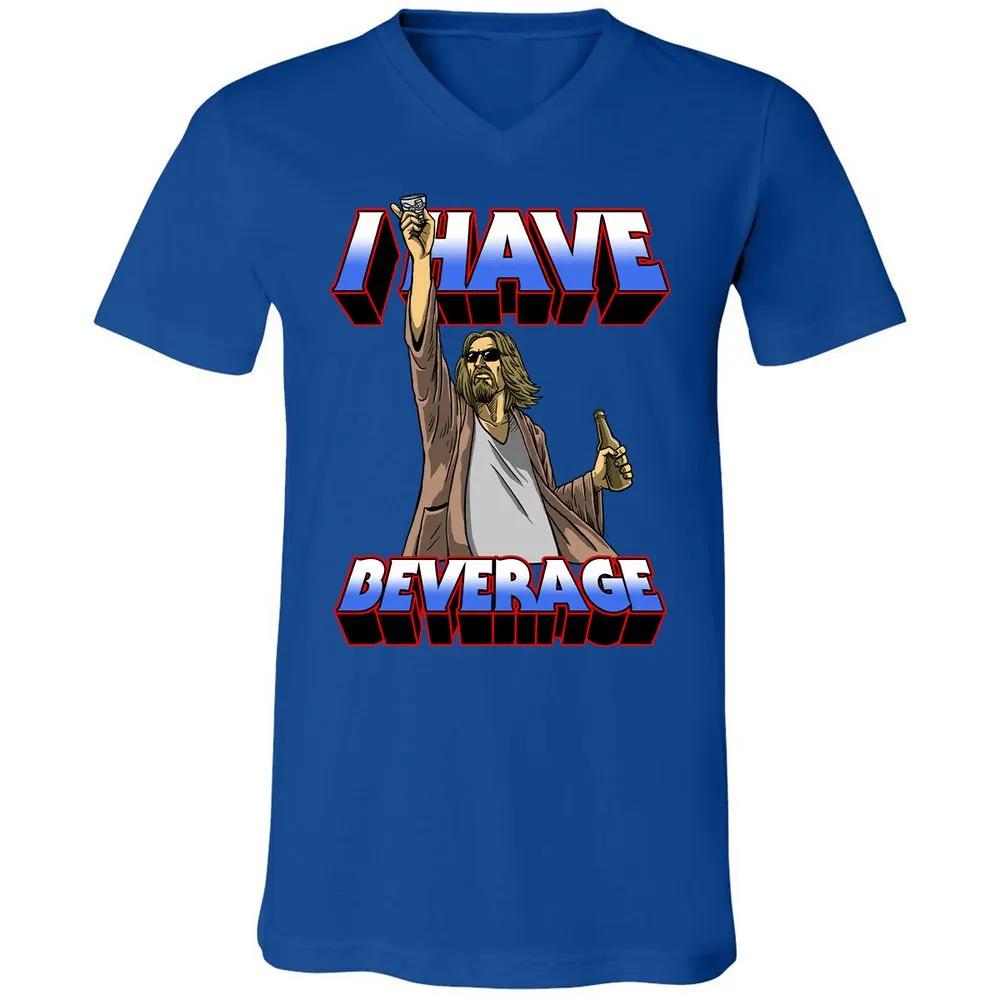 Unisex V-Neck T-Shirt - WA3GP9EA - True Royal - 4
