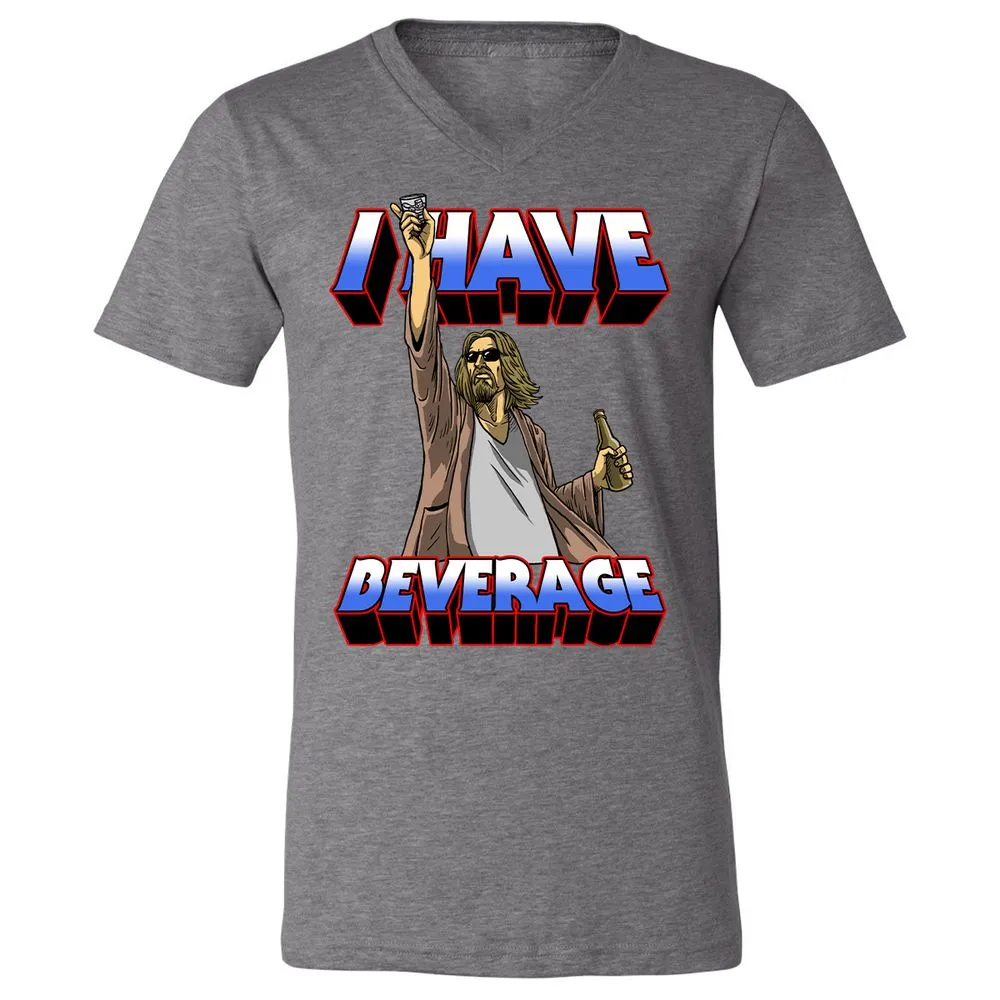 Unisex V-Neck T-Shirt - WA3GP9EA - Deep Heather - 13
