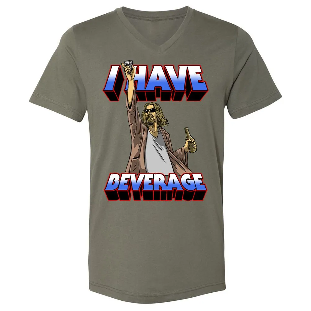 Unisex V-Neck T-Shirt - WA3GP9EA - Military Green - 10