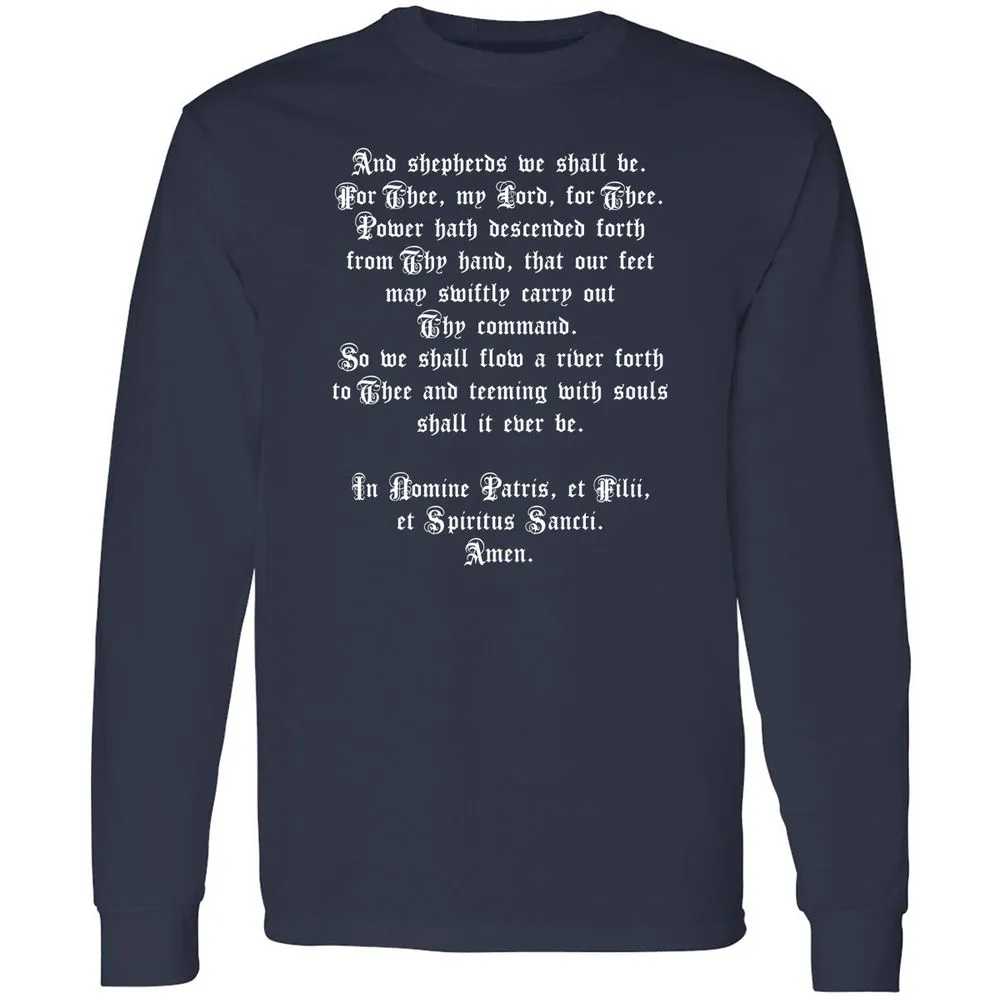 Long Sleeve T-Shirt - 56D5BQ6J - Navy - 2