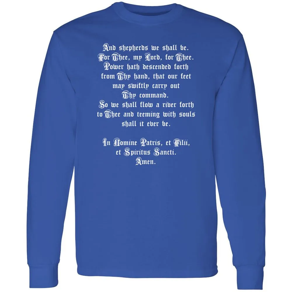 Long Sleeve T-Shirt - 56D5BQ6J - Royal - 8