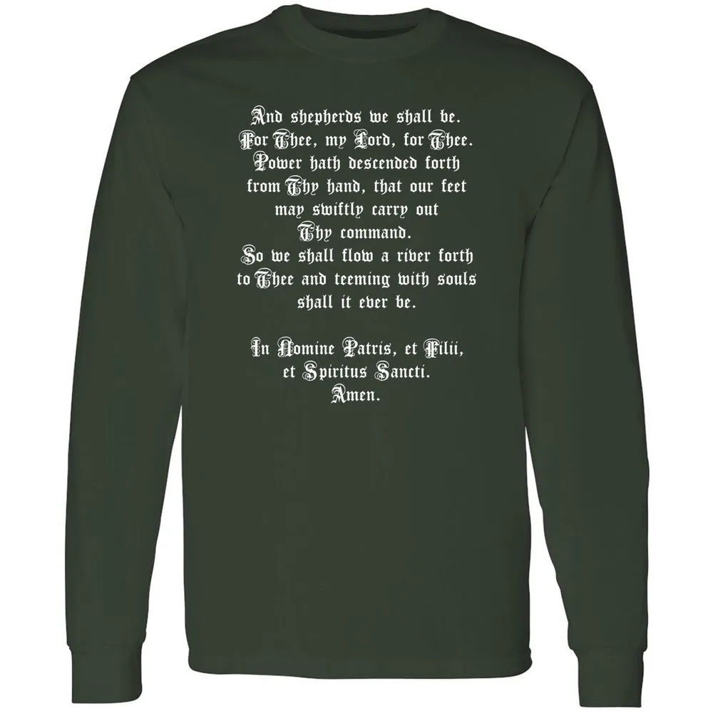 Long Sleeve T-Shirt - 56D5BQ6J - Forest Green - 4