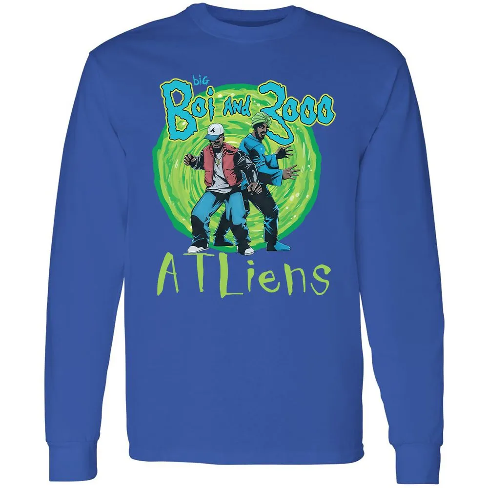 Long Sleeve T-Shirt - 7YUSP98T - Royal - 8