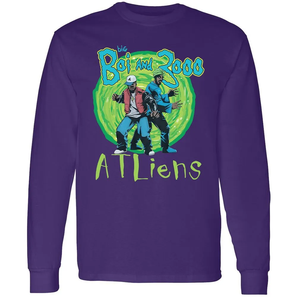 Long Sleeve T-Shirt - 7YUSP98T - Purple - 13